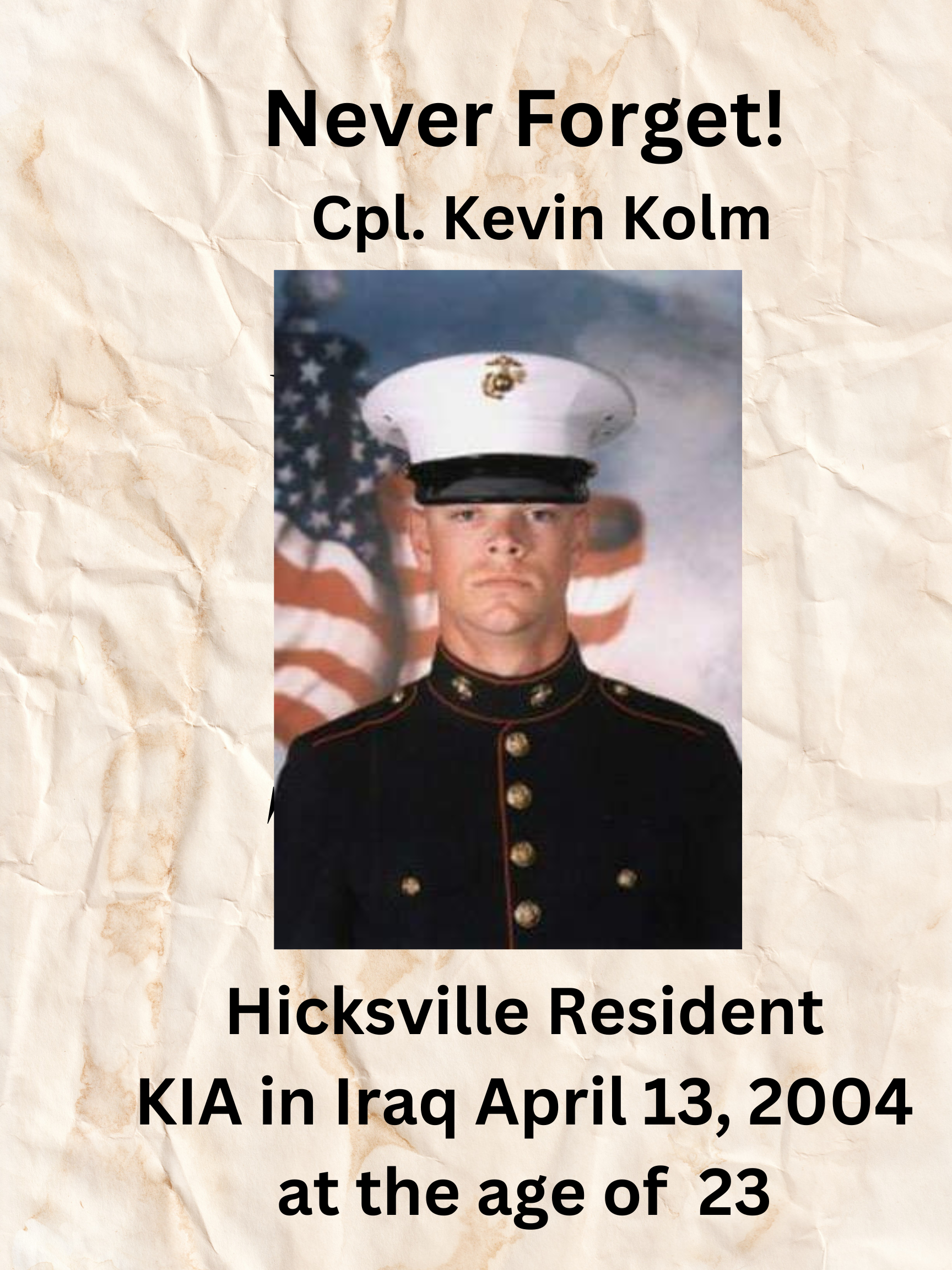 Kevin Kolm Never Forget