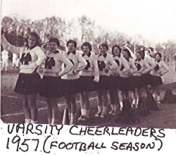 Varsity Football Cheerleaders