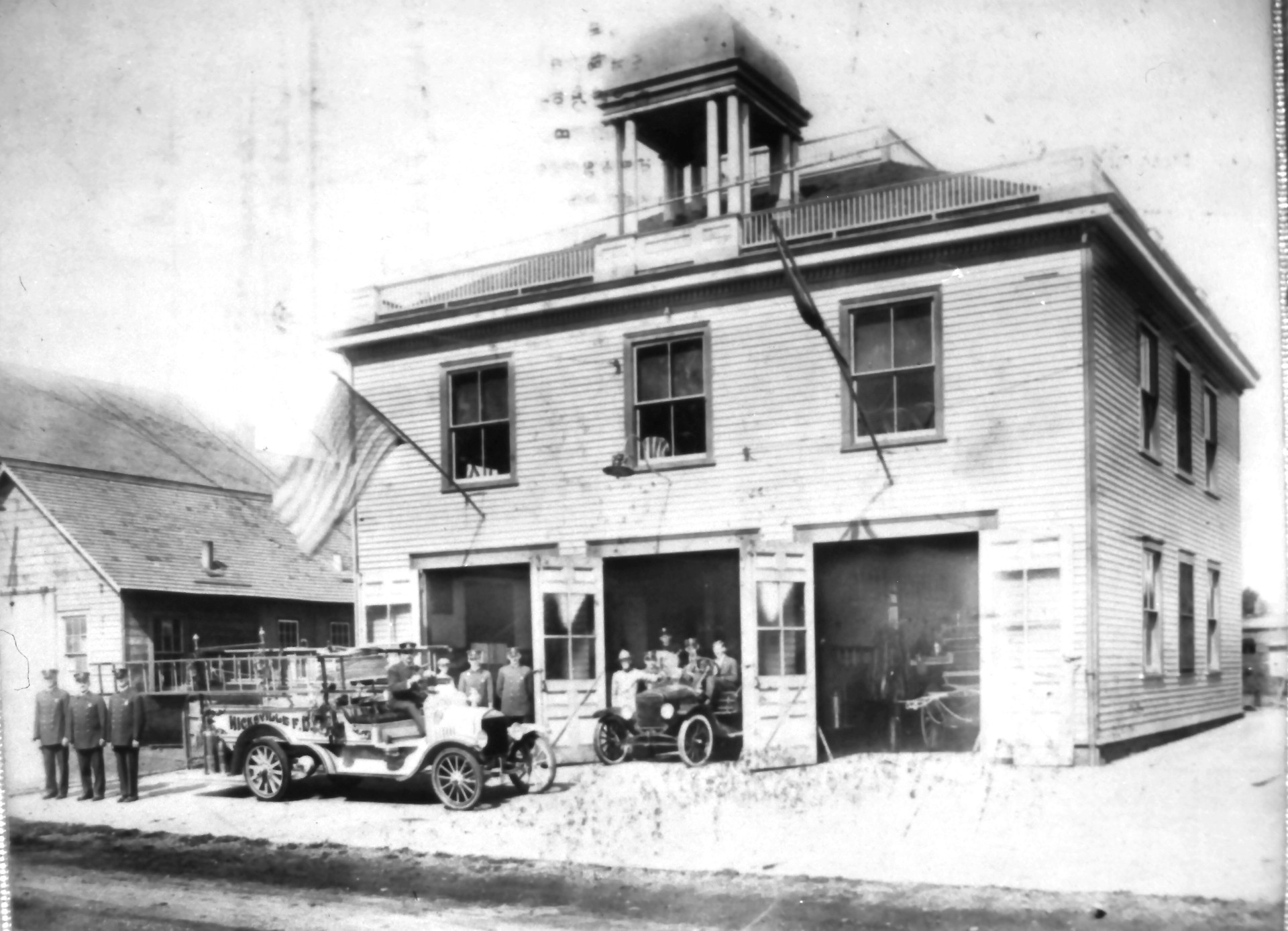 3. Station 1   Circa 1925 with Apparatus