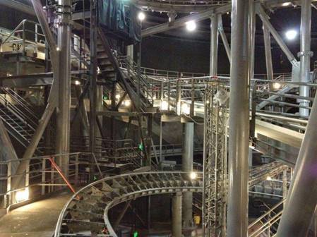 18. This Is What Space                                         Mountain Looks Like With the                                         Lights On...