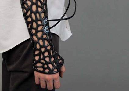 24. This 3D-Printed Cast                                         Uses Ultrasound to Heal Bones                                         40% Faster...