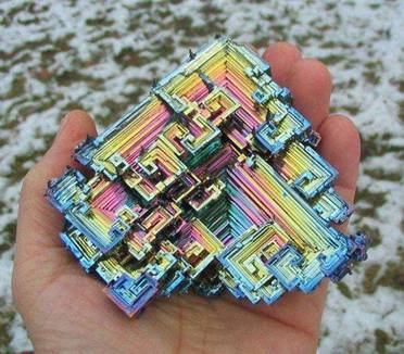 45. Bismuth Is a Chemical                                         Element With An Amazing                                         Iridescent Oxide Surface...