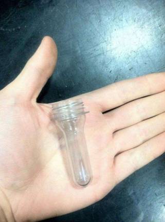 34. What a Liter Bottle of                                         Soda Looks Like Before                                         Compressed Air Is Added...