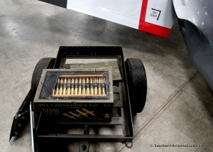 .50 caliber ammo for P-51 Mustangs.