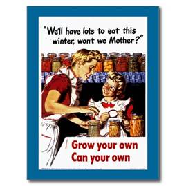 Grow Your Own - Can Your Own Postcard