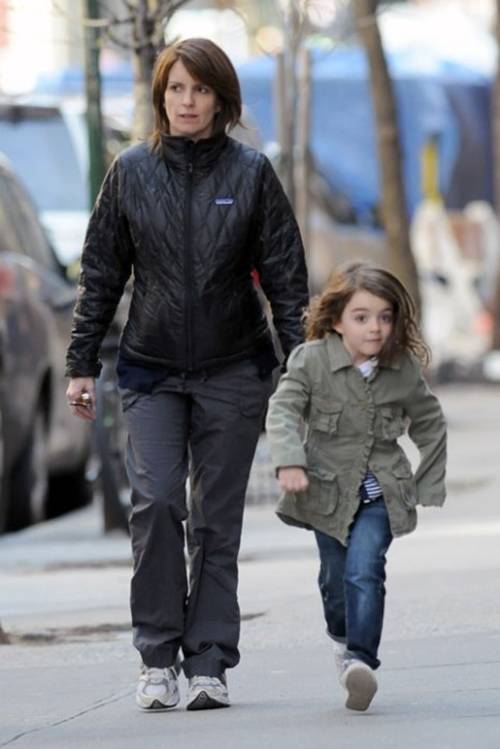 Tina Fey and Daughter Alice